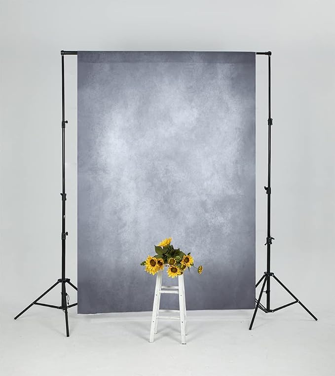 Kate 5x7ft Abstract Blue Grey Backdrop Portrait Backdrops for Vintage Photography - Image 4