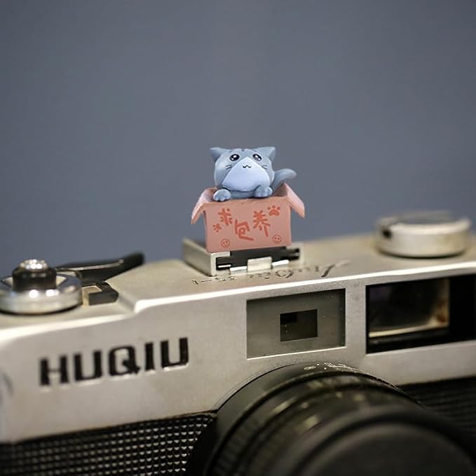 Camera Hot Shoe Cover, Cartoon Hot Shoe Cap, Hot Shoe Protector Compatible with Sony Fujifilm Fuji Canon Nikon Pentax Leical Panasonic (2pcs Cat) - Image 2