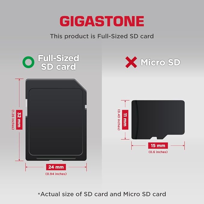 【5-Years Data Recovery】 GIGASTONE 128GB SD Card 10-Pack, 4K Camera Pro, UHS-I A1 V30 SDXC Memory Card 4K UHD Video Speed up to 150MB/s, Compatible with Digital Camera, with 10 Mini Cases - Image 2