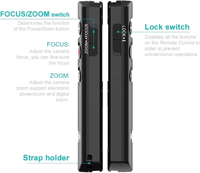 Wireless Remote Control Camera Shutter Release for Sony Replces RMT-P1BT | Compatible with Sony ZV-E10, ZV-1, A7SM3, A7C, A7RIV, Alpha 9,7R IV,7R III, 7 III, 6600, 6400, 6100, 9 II, RX0 II, RX100 M7 - Image 8