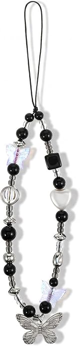 Ouligay Cherry Phone Charm Strap Cute Phones Lanyard Wrist Beaded Camera Strap Wrist Chain String for Bag Case Bags Pendants Decor Chains Small Gifts for Best Friend Sister by Ouligay