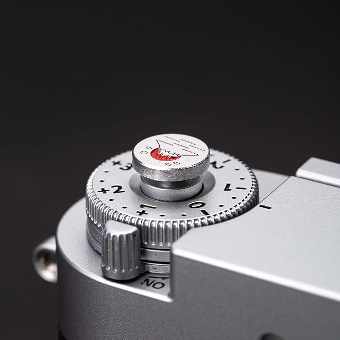 Camera Hot Shoe Cover/Shutter Button, Soft Release Button,Suitable for FUJIFILM XT5 XT4 XT3 XT30 XT20 X100V X100F XT100 X-E3 X-PRO2 X-PRO3 (Mountains and sea-Shutter Button) - Image 5