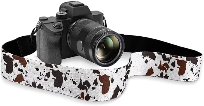 Coldinair Black Adjustable Camera Strap Universal Neck & Shoulder Soft Padded Strap for All DSLR Cameras,Binoculars by Coldinair