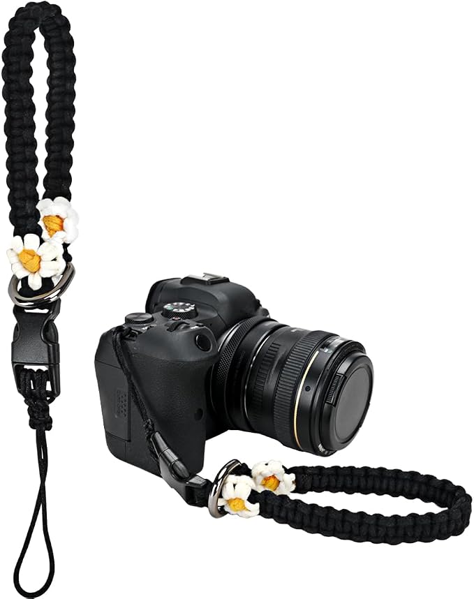 VICHUNHO Camera Wrist Strap, Secure & Adjustable DSLR Camera Hand Strap, Sling, Lanyard, Accessories by VicHunHo