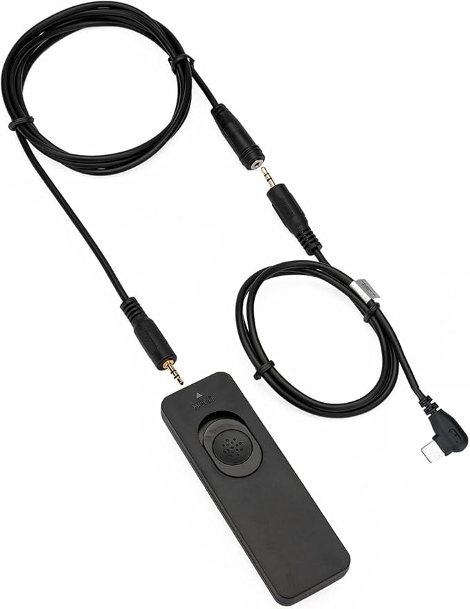 Kiwifotos Remote Control Shutter Release for Panasonic ZS99/TZ99 S9 G100D | With Extension Cord, Cable Length 6.56ft, Remote Switch for Long Exposure, Anti-Shake, No Battery Required by KIWIFOTOS