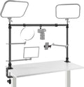 NEEWER Overhead Camera Mount Rig with 2 Ball Heads, Super Clamp, NK002 | Mobile Phone Holder, Camera & Multi Device Desk Mount, Platform Overhead Tripod, Adjustable Height Width, Max Load 12 kg by Neewer