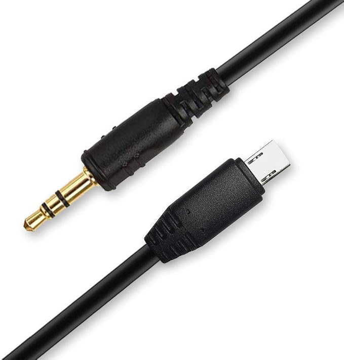 Pixel Shutter Connecting Cable Cord 3.5mm-S2 Camera Connecting Plug Compatible for Sony Cameras (Fit for Pixel Shutter Remote Control TW-283 Series) by Pixel