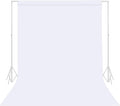 TRLYC White Photography Backdrops 7x10 FT Seamless Background for Studio | White Backdrop for Photoshoot Video Backgrounds Screen Party Wrinkle-free Polyester Non-Glare Rod Pocket Easy Setup by TRLYC