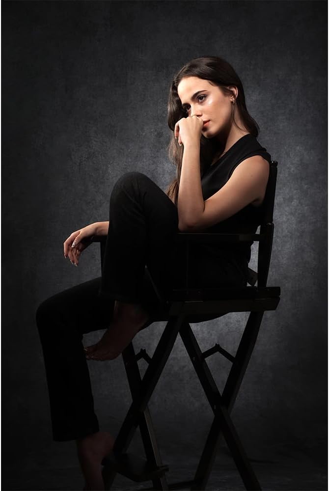 UrcTepics 8×10 ft Dark Grey Fabric Photo Backdrops, Classic Abstract Texture Backdrop for Headshots and Portraits, Vintage Photography Background for Studio and Events. - Image 3