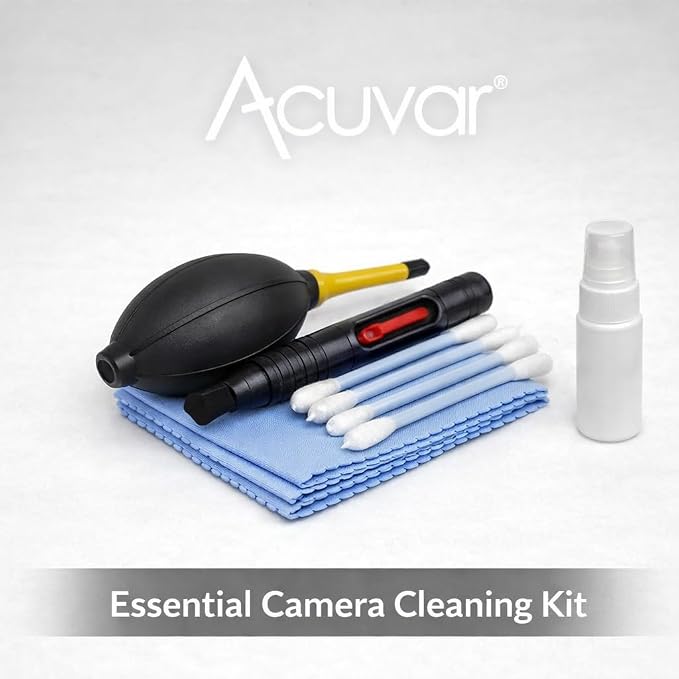 Camera Cleaning Kit for Lens – Air Blower, Cleaning Pen & Brush Set for DSLR & Mirrorless Cameras - Image 7