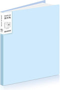 XRUNMIX Art Portfolio 8.5X 11 Inch, 40 Pockets (80 Pages Capacity) Letter Size Display Book with Clear Sheet Protectors, Presentation Folder for Artwork/Documents/Photos by XrunmixOffice