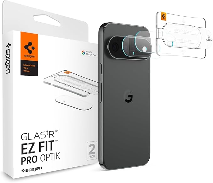 Spigen Glas.tR EZ FIT Pro Optik Camera Lens Protector for Pixel 11 by Spigen