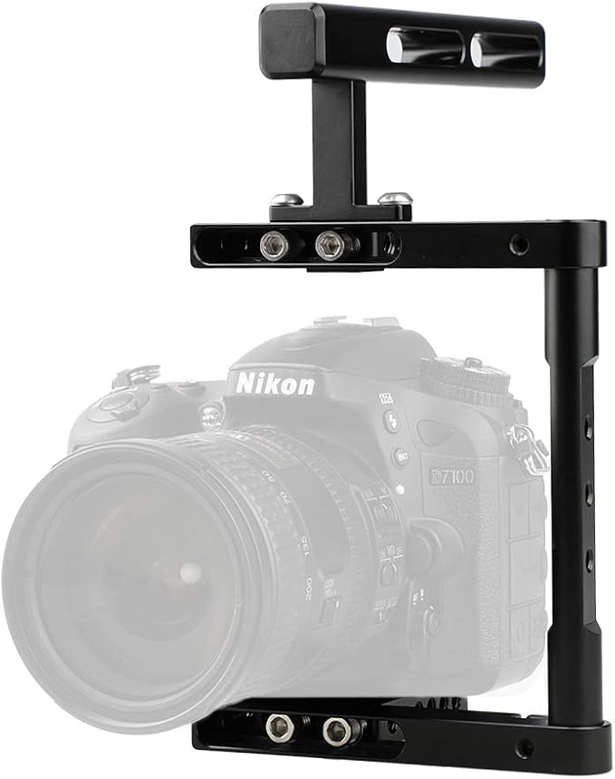 CAMVATE Basic Camera Cage Rig with Top Handle Universal Use - 1897 - Image 5