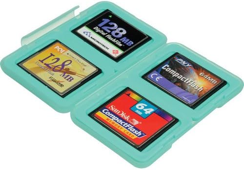 Ruggard Memory Card Case for 4 Compact Flash Cards (Light Green) - Image 2