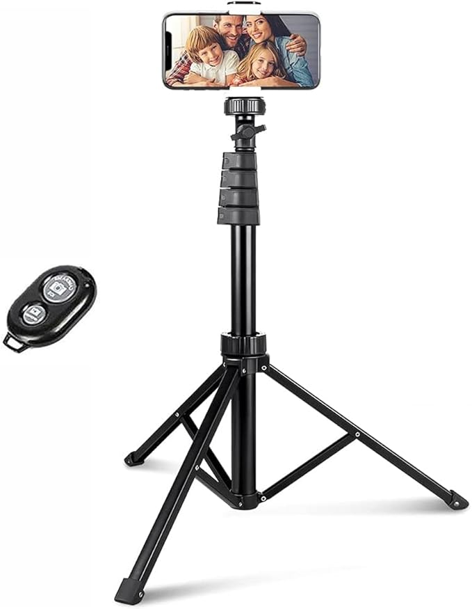 Wireless Tripod Selfie Stick Compatible with Samsung Galaxy S22 S23 S24 S25 Ultra Plus, A16 A35 - Monopod Remote Shutter Built-in Self-Portrait Extendable by Fonus