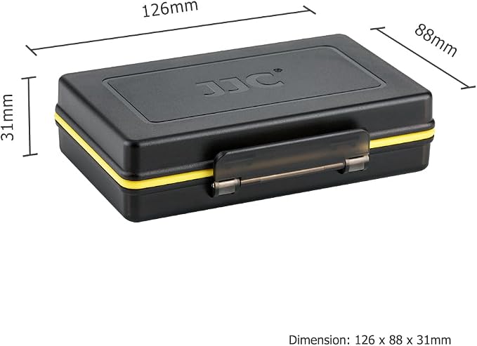 Sony NP-FZ100 NP-FW50 Battery SD Memory Card Case Holder for 6 SD 2 Battery, Water-Resistant & Shockproof, Camera Battery Storage Organizer Box for Sony A9 III III A7RIV A7RIII A7III A7SIII A1 A7M5 - Image 9