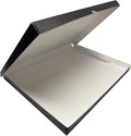 Lineco Clamshell Archival Storage Box, 18.5x24.5x1.75 Inch, Black | Acid-Free with Metal Edge Boxboard, Organize and Store Photos Documents Cards Negatives Magazine Prints Family Records DIY by Lineco