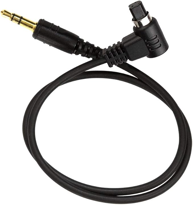 Pixel 3.5mm-N3 Camera Shutter Connecting Cable Cord Compatible for for Canon EOS 5D, 5D Mark II, 5D Mark III, 6D, 7D, 7D Mark II by Pixel