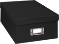 Pioneer Photo Albums Photo Storage Box,Black,(Pack of 6) by PioneerPhotoAlbums