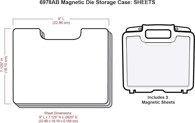 Art Bin Magnetic Die Storage Case 6978AB - Image 5