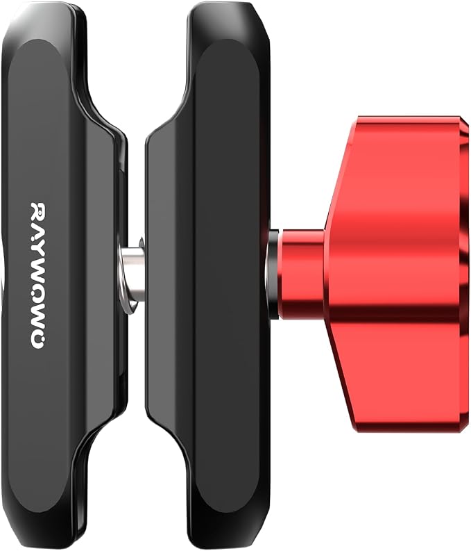 Dual Ball Head Magic Arm, MT-1321 | Adjustable clamp and ball head system creates flexible POV angles on motorcycle or bicycle mirrors, rails and support rods. - Image 3