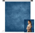 Kate 5x7ft Blue Abstract Photography Backdrop Blue Headshot Portrait Background Photo Fabric Studio Props by KateBackdropforPhotography