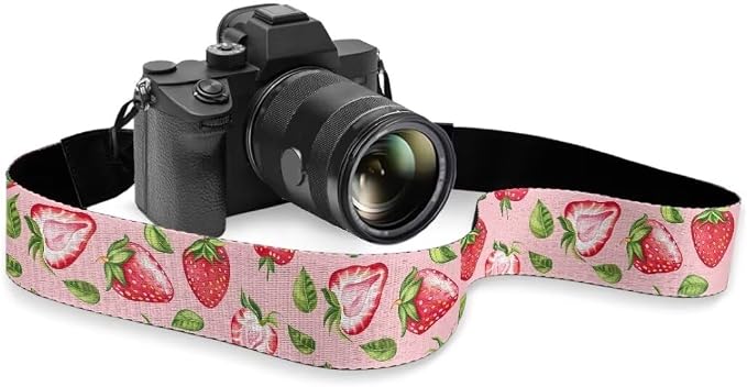 Coldinair Black Adjustable Camera Strap Universal Neck & Shoulder Soft Padded Strap for All DSLR Cameras,Binoculars by Coldinair
