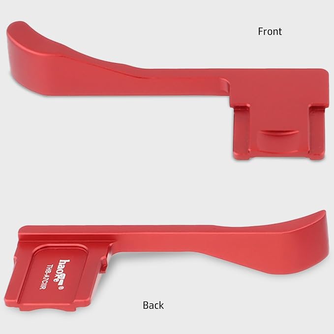 Haoge Metal Thumb Up for Sony α7CR,A7CII Alpha 7CII,ILCE-7CII,Camera Accessories Red THB-A7CII-R Hot Shoe Rest Hand Grip - Image 8