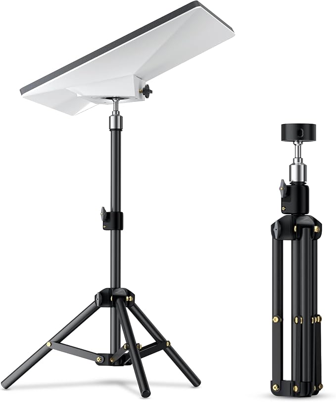 Star-Link Mini Tripod with Adapter, for Both 2025 New&Old Version, Portable | Adjustable Tripod Mount for Starlink Mini Dish, Stand Mounting Kit for Star Link Mini for Outdoor Camping RV by DuHeSin