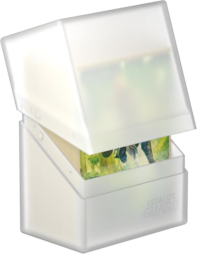 Ultimate Guard Boulder 60+ Classic, Deck Case for 60 Double-Sleeved TCG Cards, Frosted, Secure & Durable Storage for Trading Card Games, Soft-Touch Finish - Image 2