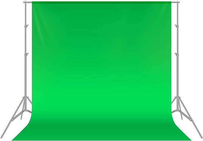 NEEWER 6x9 feet/1.8x2.8m Photo Studio 100% Pure Polyester Collapsible Backdrop Background for Photography, Video and Television (Backdrop Only) - Green by Neewer