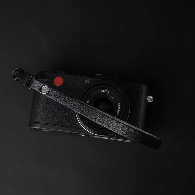 Leather Quick-Release thin camera Shoulder Strap for DSLR SLR | Genuine leather 1cm width 110cm length quick-release buckle 25g Neck Strap For Ricoh for Travel, Street, Outdoor Photography - Image 3