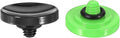 PATIKIL Camera Shutter Button, 2 Pack Soft Shutter Release Button Pure Copper Camera Button Concave, for Nikon for Fujifilm for Leica Black/Green by PATIKIL