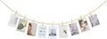 KLOGTSIND Hanging Photo Display, Boho Wood Bead Garland Wall Decor | Photo Banner with 9 Wooden Clips for Bedroom, Living Room, Office, Dorm Decor, Pictures Postcards Holder Teen Girl Gifts by KLOGTSINDDirect