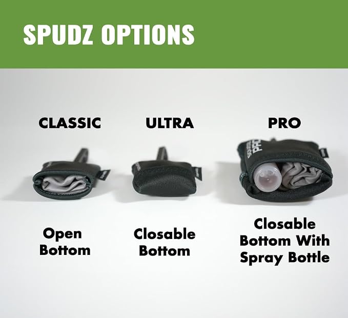 SPUDZ Ultra Microfiber Lens Cleaner with Closeable Bottom – Clip-On Pouch, Washable – for Binoculars, Scopes, Glasses, Screens | Ultra Trout Skin, 10 x 10 Inch - Image 5