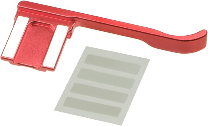 Hot Shoe Thumb Grip for Ricoh GR II GR III Digital Camera Accessories Made of Aluminum Alloy Red - Image 5