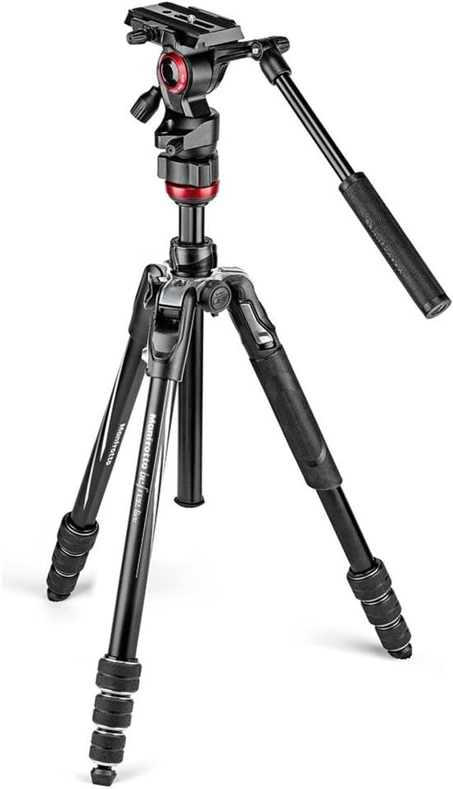 Manfrotto Befree Live Twist, Travel Tripod in Aluminum with Twist Closure, Camera Tripod for DSLR, Mirrorless, Reflex Cameras and Video Cameras, Camera and Video Accessories | Video Accessories, Reflex Cameras, Camera for DSLR - Image 4