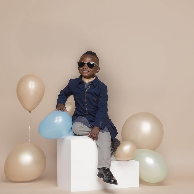 Kate Seamless Paper Backdrop for Photography Beige Cream Backdrop Paper (106.8''x32.8' Ivorine) - Image 4