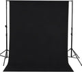 Kate 6ft×9ft Black Photography Backdrop for Studio Portraits and Video | Solid Black Cloth For Portraits, Product Photos, Videos, Streaming, Interviews, Parties And Studio Shoots. by KateBackdropforPhotography