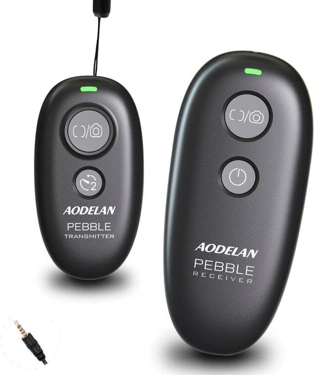 Wireless Camera Shutter Release Remote Control for Panasonic | Compatible with DMC-G7, S5II, S5IIX, G85, GH4, GH5, GH5 II, GH6, G9, FZ300, FZ1000, FZ2000; replaces DMW-RSL1 by AODELAN