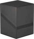 Ultimate Guard Boulder 100+ Classic, Deck Case for 100 Double-Sleeved TCG Cards, Onyx, Secure & Durable Storage for Trading Card Games, Soft-Touch Finish by UltimateGuard