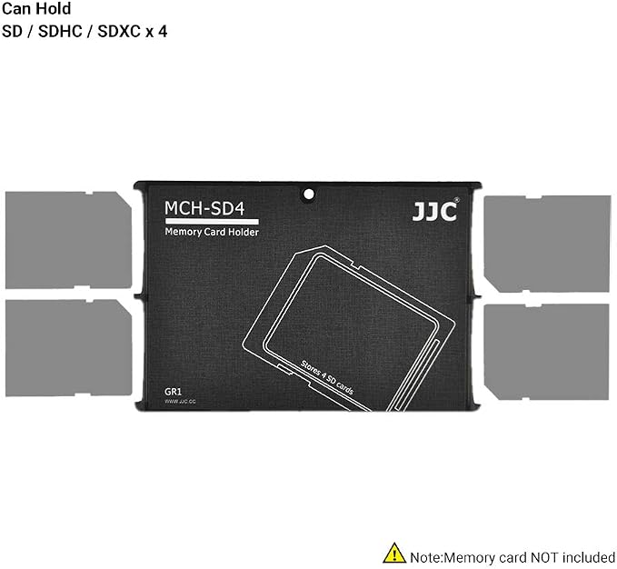 4 Slot SD Card Holder Case Storage Organizer, Slim Ultra-Thin SDHC SDXC Box | Lightweight Ultra-Thin Credit Card Size Container Storage Case fit 4 SD SDHC SDXC Cards - Image 7
