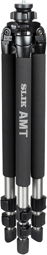 SLIK PRO 700 DX Silver Tripod Legs 71" Tall (615-317) - Heavy Duty AMT Alloy Legs Support up to 44lbs of Heavy telephoto Lenses, Spotting scopes, and Professional Filmmaking Cameras - Image 2