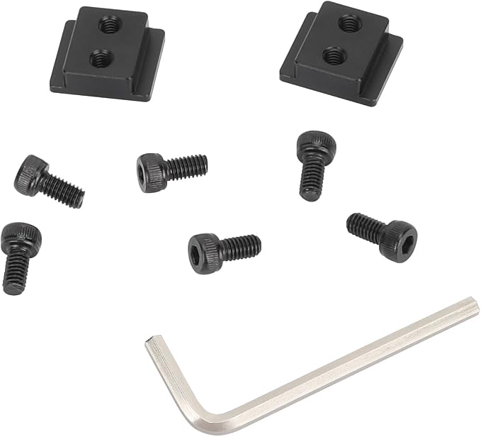 CAMVATE Replacement Cold Shoe Mount Adapter for Camera Cage (2-Pack) - 3535 by CAMVATE