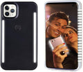 LED Light up case for iPhone 14 pro max,LED Illuminated Selfie Light[Rechargeable],Great for a Bright Selfie Light Up Case Cover (for iPhone 14 pro max-Black) by GSRYPC