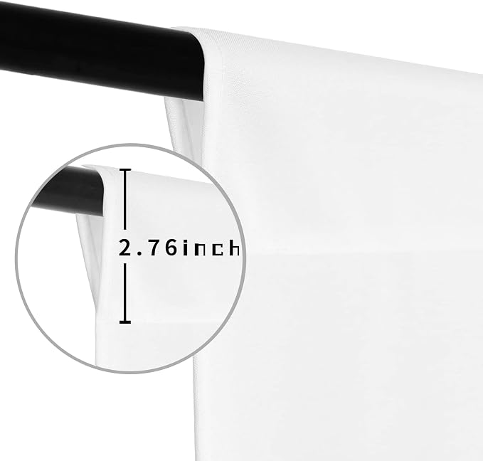 White Photo Backdrop for Photoshoot Background Photography 10x20ft | Polyester, Portrait Product Professional Fashion Shoot, Festival Celebrations - Image 5