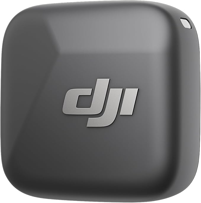 DJI Mic Mini Transmitter (Infinity Black), Ultralight, Detail-Rich Audio | DJI OsmoAudio, Noise Cancelling, Wireless Microphone for Camera/iPhone/Android, Vlog, Streaming by Unknown