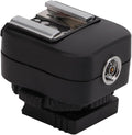 Hot Shoe Adapter, with Extra PC Sync Connection Port, Hotshoe Adapter, for A73 A9 Series Camera to for Flash by Sanpyl