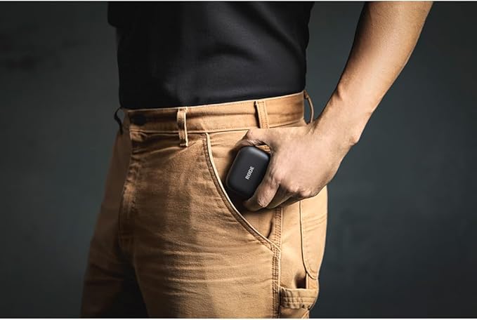 RØDE Wireless Micro - Compact Wireless Microphone, Two Mics with Charge Case for Smartphone Content Creation - USB-C, Black | Two Mics with Charge Case for Smartphone Content Creation, USB-C, Black - Image 2