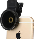 Zomei 4 in 1 Cell Phone Camera Lens Kit, 10X Close Up Macro Lens + Fader ND2-400 Filter + CPL Polarizing Filter with 37mm Clip for iPhone Samsung Android Smartphones by YidobloDisonphotoequipment